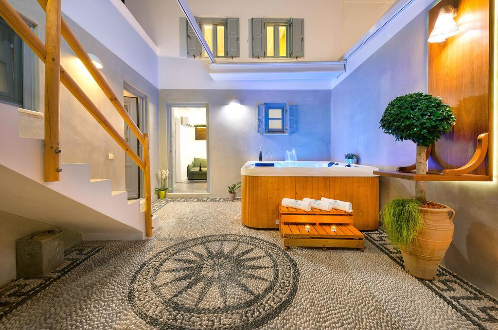 Lindos Shore Summer House With Jacuzzi And Sea View !!! Luaran gambar