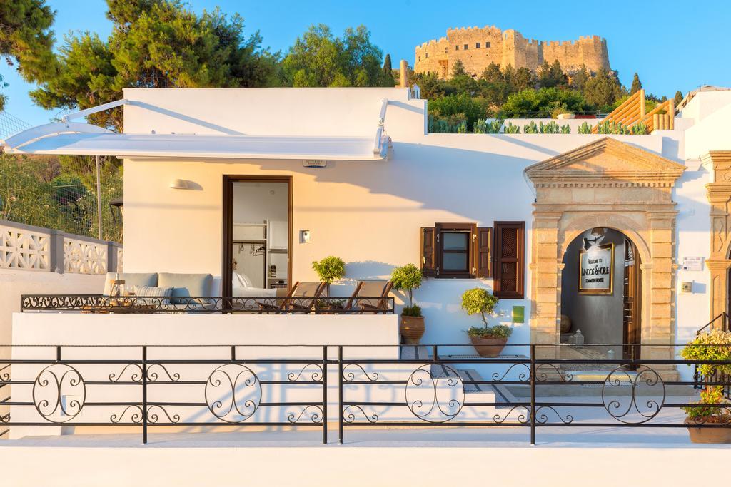 Lindos Shore Summer House With Jacuzzi And Sea View !!! Luaran gambar