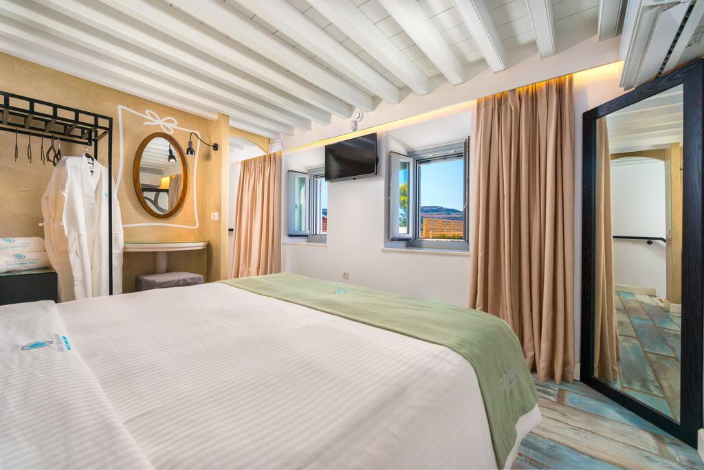 Lindos Shore Summer House With Jacuzzi And Sea View !!! Luaran gambar